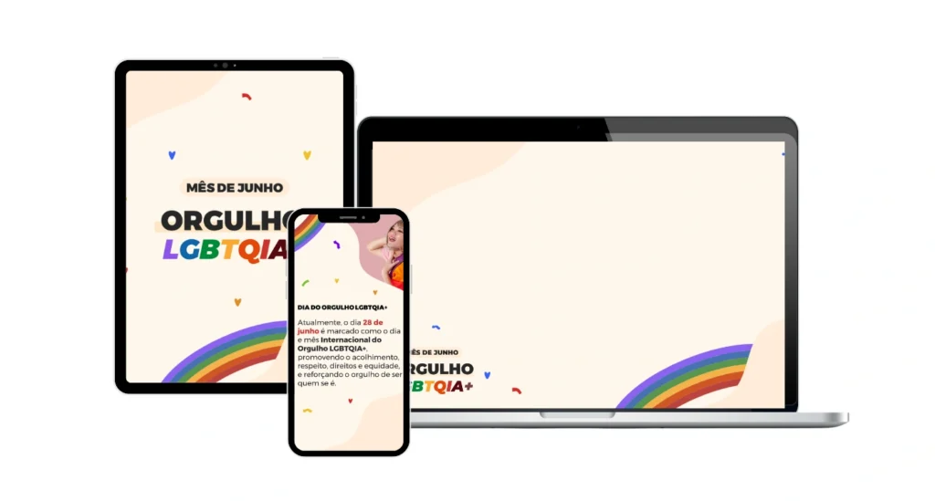 ORGULHO LGBTQIA+ - PROMOVA UM AMBIENTE DE INCLUSÃO E RESPEITO