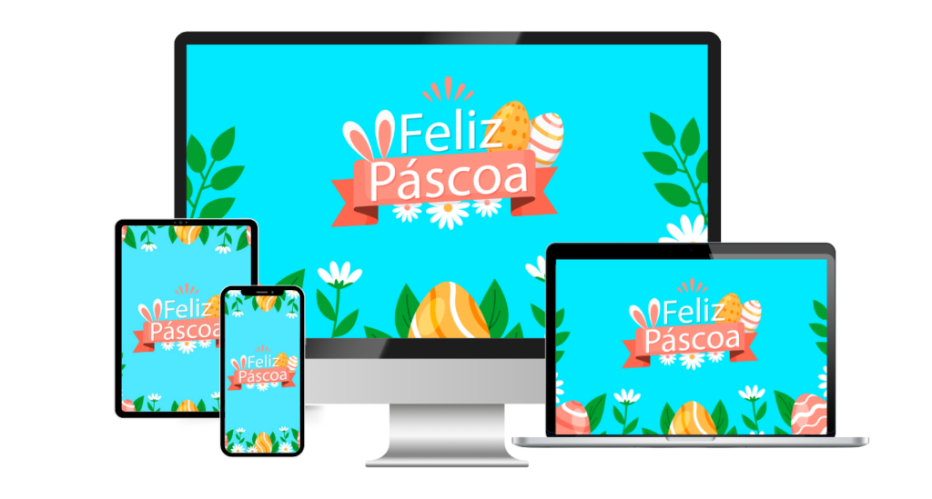 Kit de Materiais para a Comunicação Interna Páscoa nas Empresas