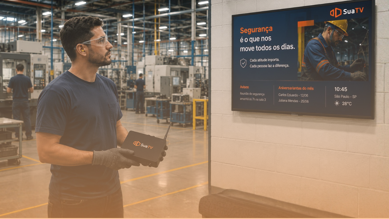 Como implementar TV Corporativa: guia completo para empresas